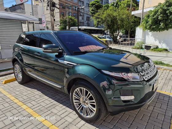LAND ROVER RANGE ROVER EVOQUE 2.0 PRESTIGE 4WD 16V GASOLINA 4P AUTOMÁTICO LAND ROVER RANGE ROVER EVOQUE 2.0 PRESTIGE 4WD 16V GASOLINA 4P AUTOMÁTICO